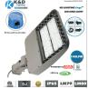 Buy cheap 1.4ft Square LED Outdoor Area Street Lighting Lamp 250W 130Lm/W Efficiency from wholesalers