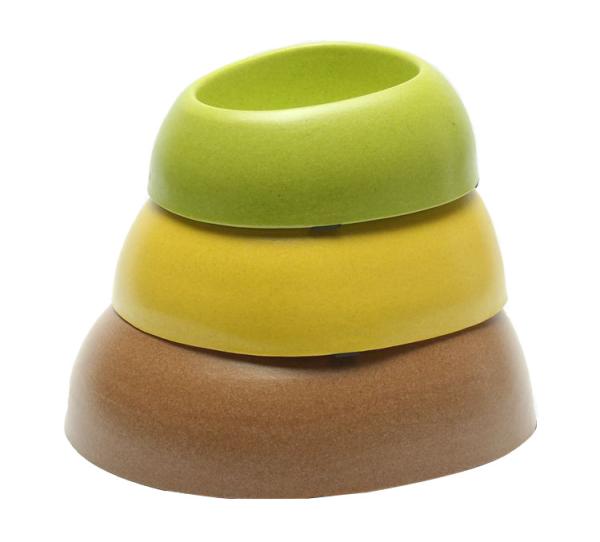 Buy cheap High Polish Finish Bamboo Pet Bowl Bamboo Dog Feeder With Non Skid Design from wholesalers