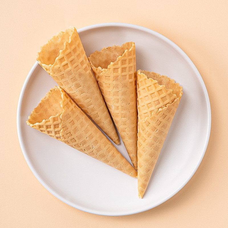Commercial 3800pcs/H Ice Cream Cone Production Line Thermal Processing
