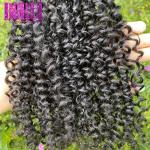Soft Virgin Peruvian Human Hair Jerry Curly Hair Extension Peruvian Kinky Hair