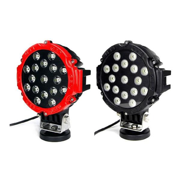 Buy cheap 51W 12V 24V Offroad 17pcs LED Driving Lamps SUV Forklift from wholesalers