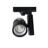 Buy cheap 2000lm Black Ceiling Track Lights 20w Heat Dissipation For Automobile Display from wholesalers