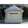 Buy cheap Safety White Wedding Inflatable Jumping Bouncer House For Couples from wholesalers