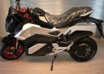 Ac 220v 250hz Electric Powered Motorcycles With Lithium Battery 72v 30ah