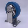 Buy cheap Anti-Skid Soft TPR Rubber Rigid Fixed Caster Wheels 5 Inch from wholesalers