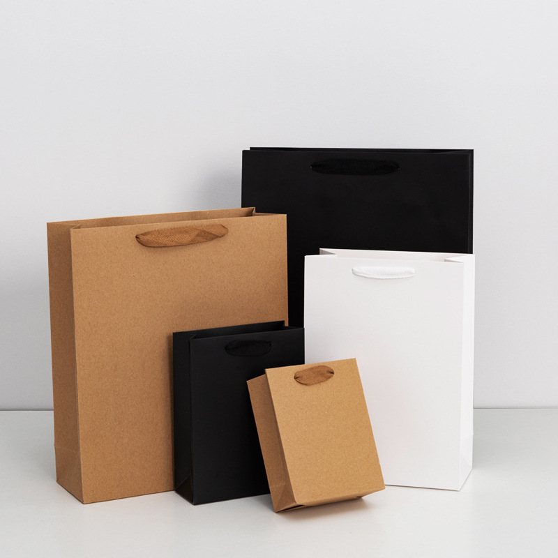 Custom Color Accepted Sublimation Luxury Thick Square Paper Gift Shopping Bag With Logo