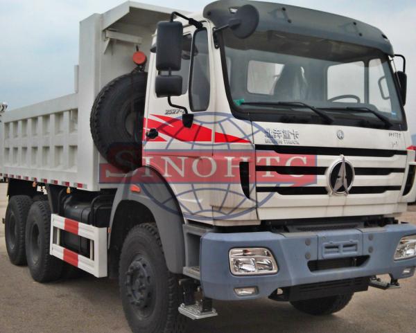 Buy cheap Heavy Duty Beiben Dump Truck , 20 - 30 Ton 6x4 Other Cubic / 20 Cubic Tipper Truck from wholesalers