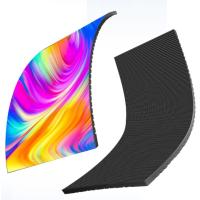 Buy cheap Soft Curved LED Screen Panel Flexible For Indoor 240X120mm Front Service product