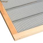 Bee Queen Excluder Beehive And Frame For Net Gri Gardening Beekeeper Metal Queen