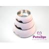 Buy cheap Rounded Shape 830g 1200ml Plastic Pet Feeder Bowls from wholesalers
