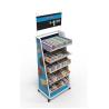 Buy cheap 8 Tier Wire Rack Snack Food Retail Shop Stand Candy Display Rack Strong from wholesalers