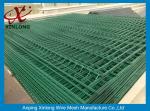 Red / Green Pvc Coated Wire Mesh Fencing / Wire Garden Fence