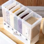 Sonsill Wall Mounted Dry Food Dispenser For Rice Grain Storage