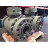 Buy cheap ANSI CLASS 150-300 Forged Ball Valve , Side Entry Valve Trunnion Mounted from wholesalers