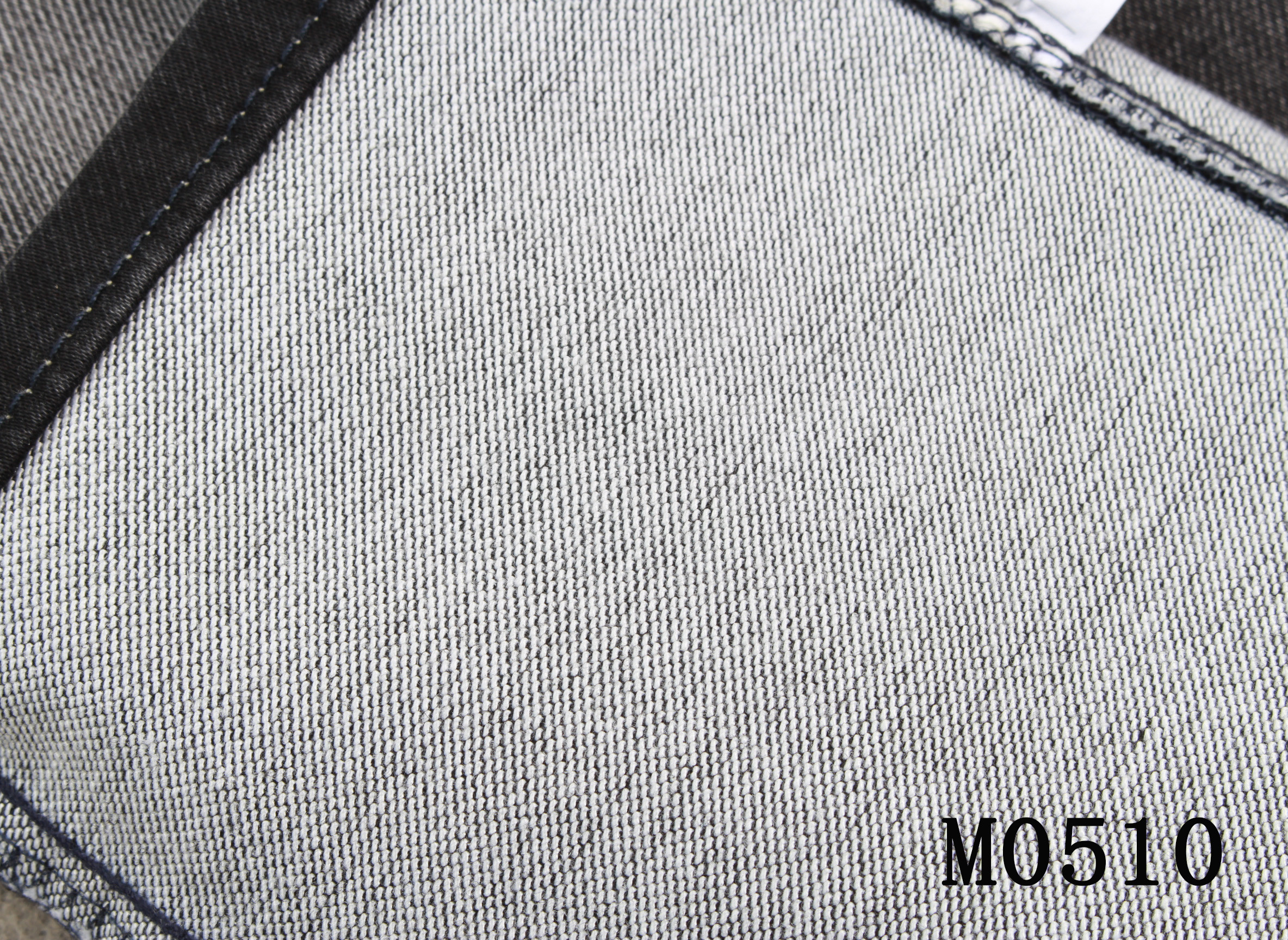 11.6 Oz 58/59" Double Layer Stretch Denim Fabric For Jeans Like Knit Denim Fabric