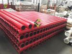 Straight Concrete Pump Spare Parts Concrete Pump Pipe Tube 2M