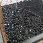 Foshan Factory Direct PVD Black Titanium Water Ripple Stainless Steel Sheet