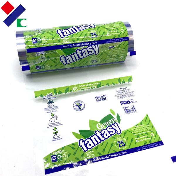 Buy cheap Clear Plastic Food Packaging Film Roll BOPP CPP Laminated 30 Micron from wholesalers