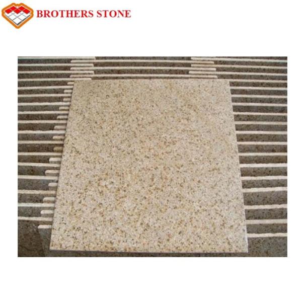 Buy cheap G682 Rusty Yellow Granite Stone Slabs , G682 Sunset Gold Granite Fashionable Appearance from wholesalers