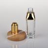 Buy cheap Sophisticated Essential Oil Bottles with Luxurious Gold Press Dropper 30ml 40ml 50ml from wholesalers