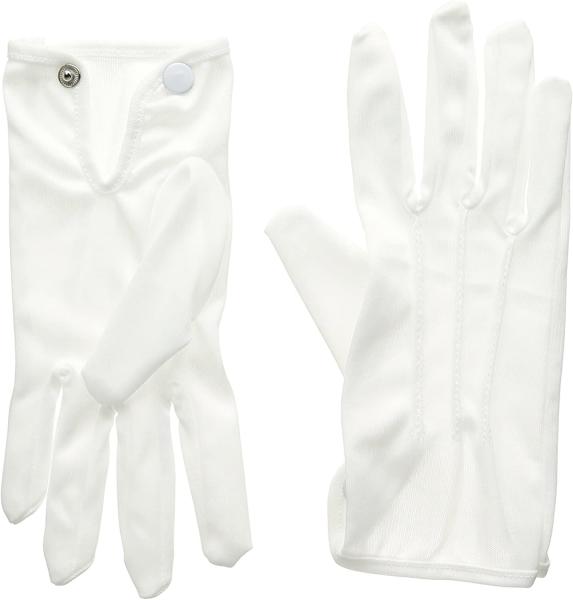 Buy cheap Police Costume White Leather Parade Gloves Breathable OEM from wholesalers