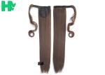 Soft Bond Long Synthetic Heat Resistant Hair Extensions Silky Straight 20 Inch