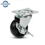 Sturdy Heavy Duty Caster Wheels 4 Inch Diameter Set Of 4 For Industrial