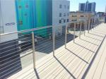 Safety Stainless Steel Railing Easy Installation With Round / Square Shape Post