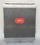 38KG Hydraulic Oil Radiator Carter E320 Excavator Use All Aluminum