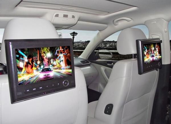 Hot selling! 9 inch Car headrest monitor with high definition digital screen