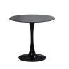 Buy cheap Simple creative negotiation table wooden lacquer round table Nordic coffee table household table from wholesalers