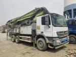 Zoomlion Industrial Concrete Mixer Pump Truck High Efficiency With Spare Parts