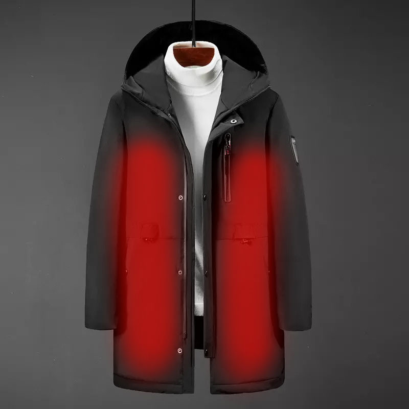 Zipper Closure Type Electric Heated Vest Jacket Liner Waterproof OEM for Motorcycle