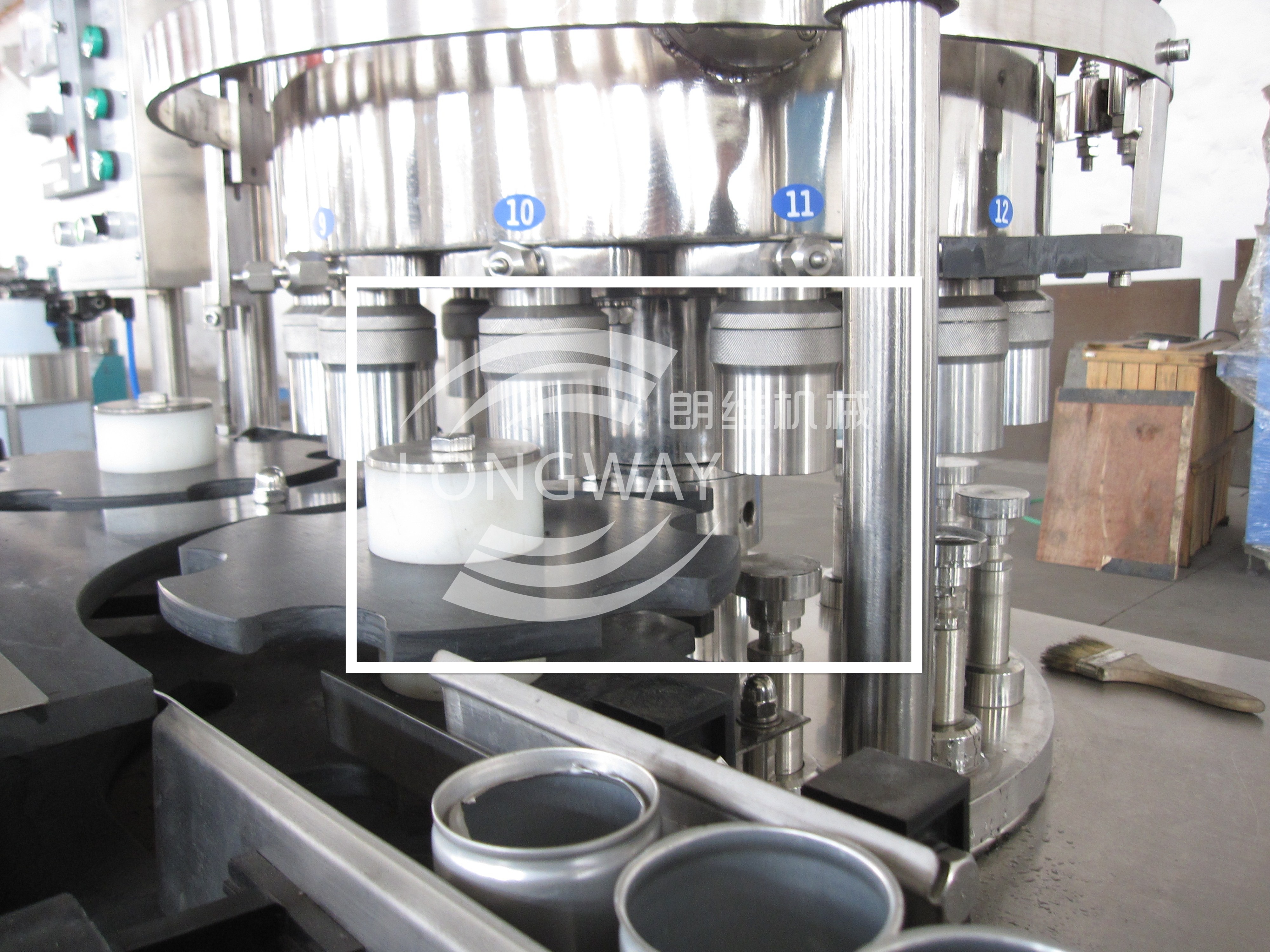 Tin Can /Aluminiun Can Fresh Maize Juice Filling Capping Machine