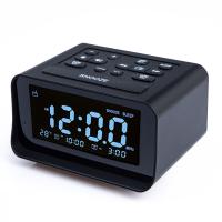 Buy cheap Home Hotel LED Clock Radio , Portable Desk Radio With USB Port product