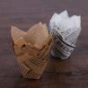Buy cheap Baked Canapes Newspaper Christmas Retro Tulip greaseproof Paper Cups from wholesalers