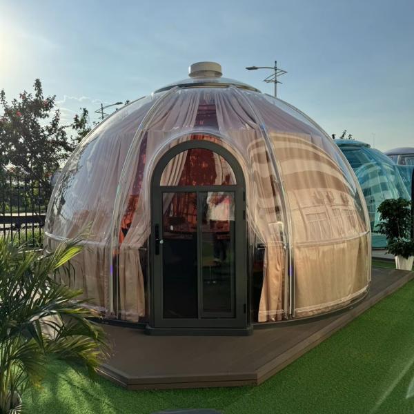 Buy cheap Outdoor Inflatable Bubble Lodge Camping Dining Tent House Star Dome House from wholesalers