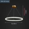 Buy cheap Luxury Living Room Crystal Chandelier Modern Home Decor Circle bedroom chandelier(WH-CY-221) from wholesalers