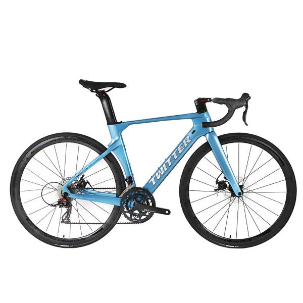 R10 700C 24 Speed Disc Brake Carbon Fiber Road Bike Alloy Wheel T900 Carbon