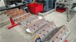 380V 15KW Steel Angle Bar Servo Drive Punching And Shearing Machine Stamping