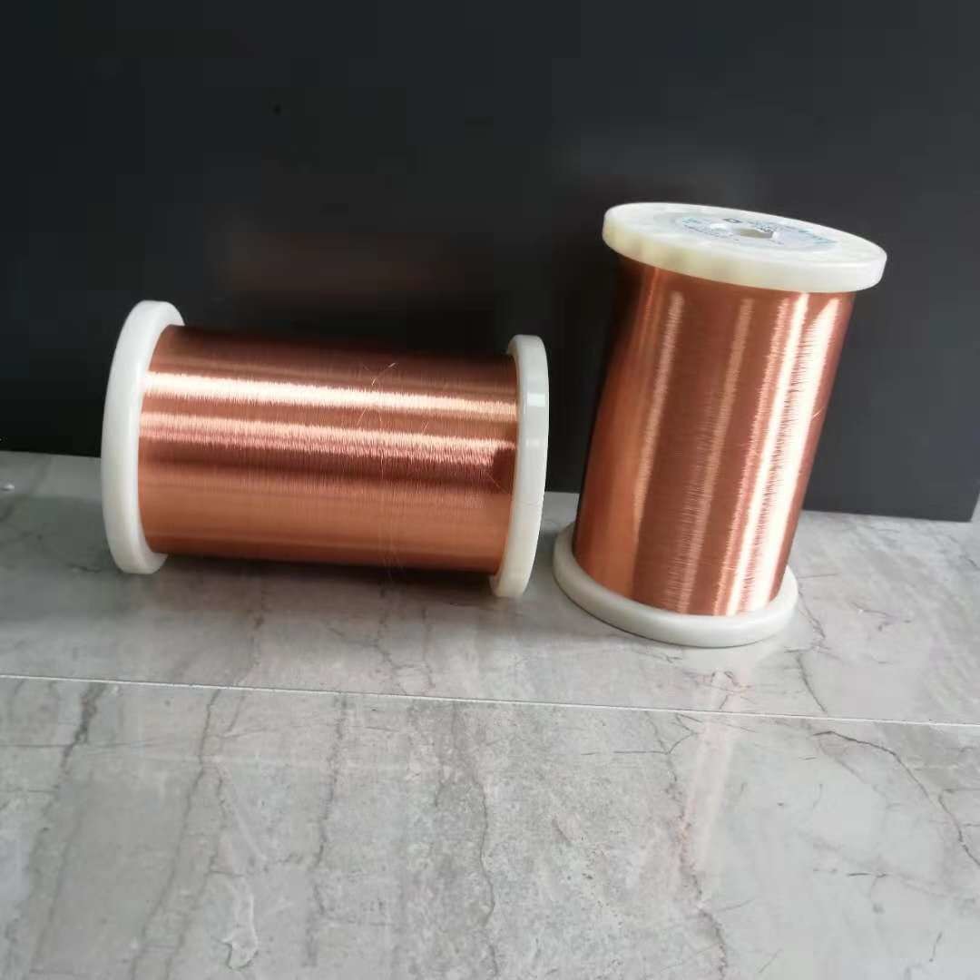 UEW 130 / 155 / 180 Polyimide Enameled Copper Wire For Winding Insulated Type