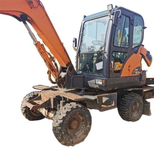 Buy cheap Energy Saving Second Hand DOOSAN DX60W Excavator With Original Paint from wholesalers