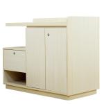 Solid Oak Wood Medical Bedside Cabinet For Living Room And Bedroom High
