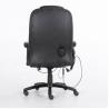 Buy cheap Commercial Furniture Classic Boss Office Chair with Massage Footrest in PU Leather from wholesalers