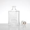 Buy cheap Aluminum Plastic PP Collar 500ml Oval Glass Vodka Bottles for Chinese Wholesales from wholesalers