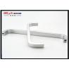 Buy cheap 256mm Long Aluminum Cabinet Handles , Nickel Brushed Aluminum Cabinet Pulls Refrigiator Door Handles from wholesalers