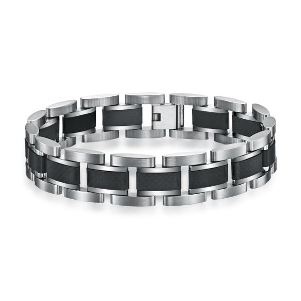 Buy cheap Fashion Stainless Steel Watch Bracelet Jewelry Womens Mens Punk Bracelets Customized from wholesalers