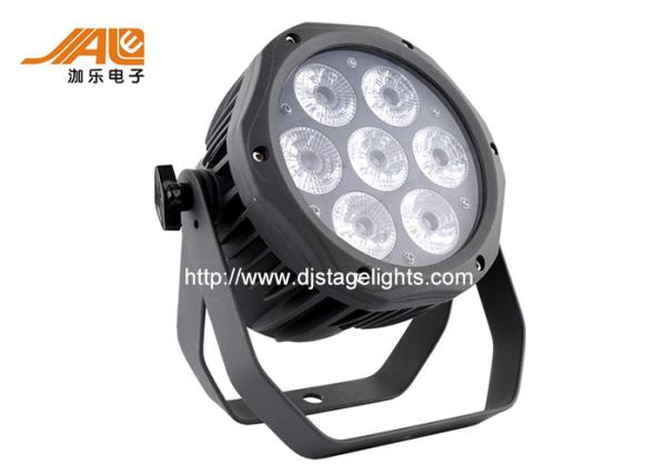 Buy cheap Ip65 Waterproof Rgbwa Flat Outdoor Led Par With Aluminum Black Housing from wholesalers