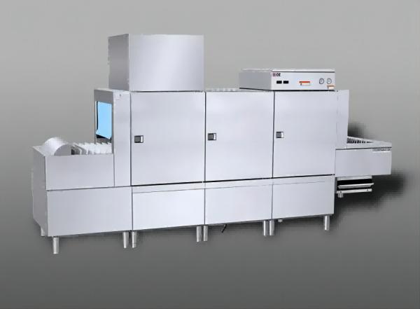 Buy cheap 380V Large Commercial Dishwasher Flight Type Intelligent Touch Control from wholesalers
