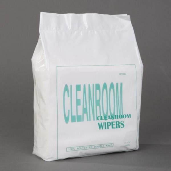 Buy cheap 110 Gsm 9*9Inch Polyester Class100 -1000 Cleanroom Wiper Lint Free Cleanroom Wipes from wholesalers